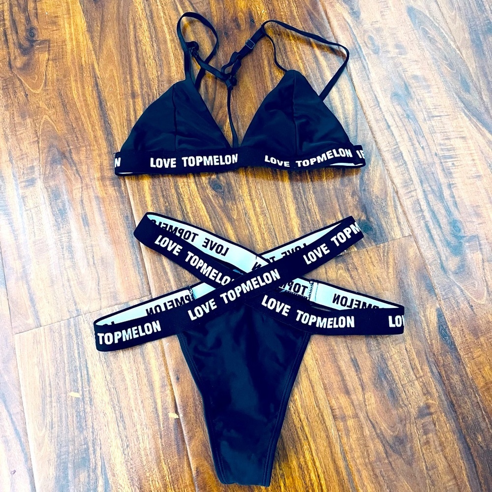 Top Melon Bikini Cheeky Size Small